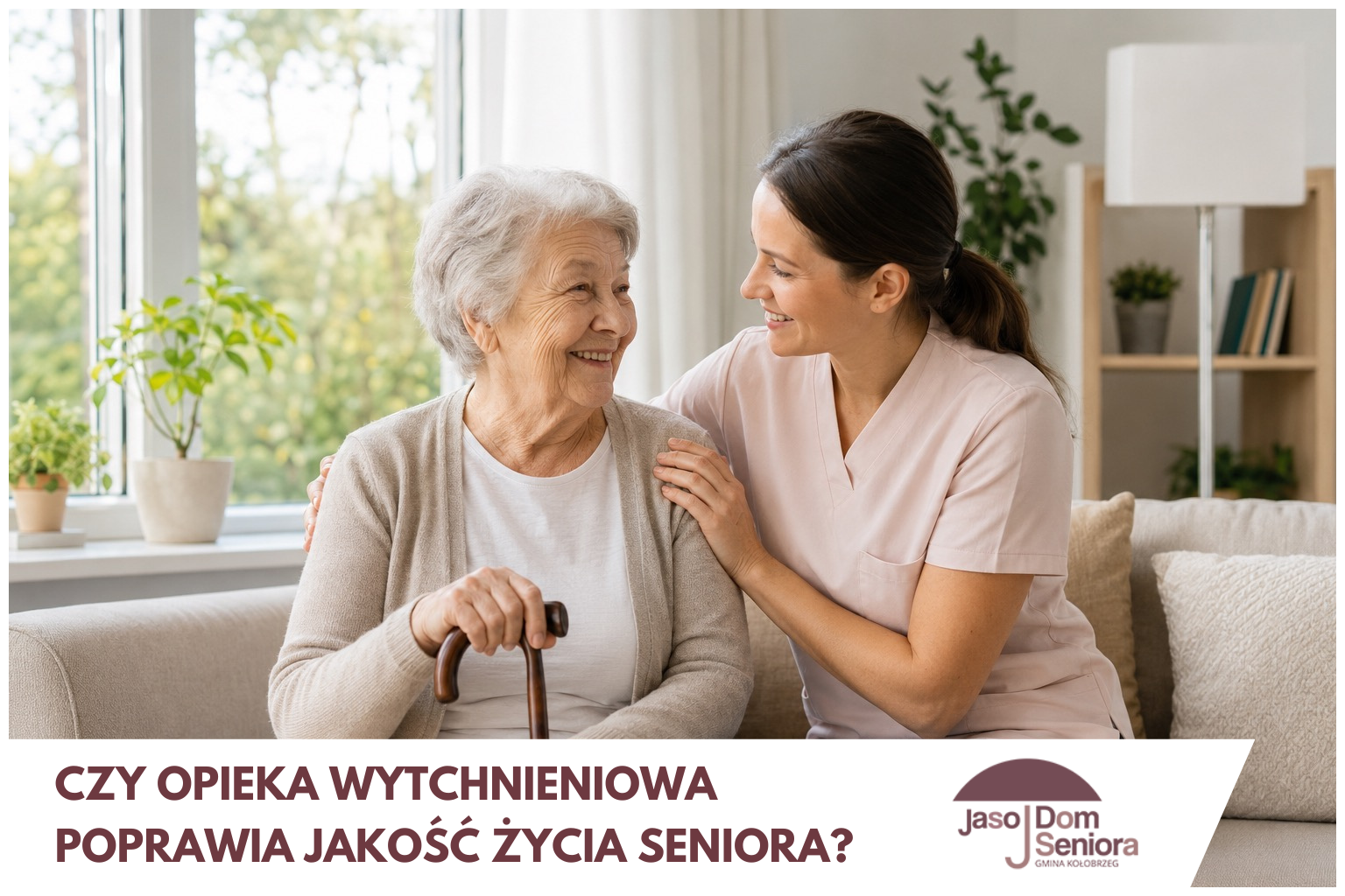 Kameralny dom seniora nad morzem w spokojnym otoczeniu